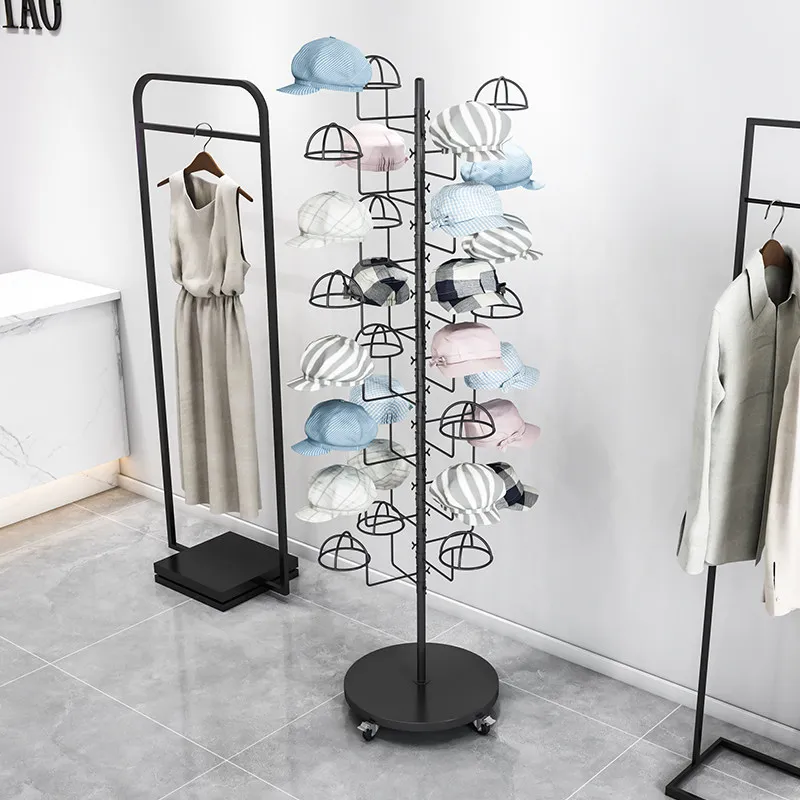 Hat display stand Floor-to-cei - Baby Clothing Hanging Rack ulasan dan harga