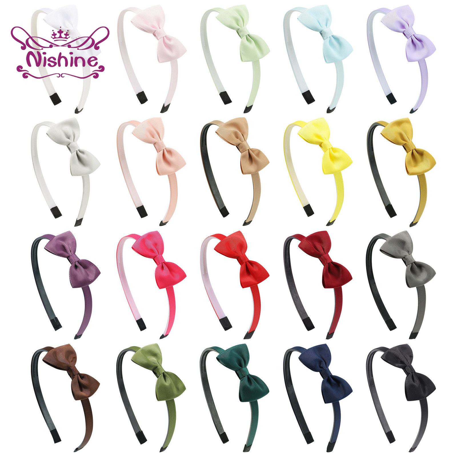 1PCS Ribbon Bow Knot Headband  - Baby Clothing Usa ulasan dan harga
